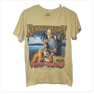 Kenny Chesney Poets and Pirates Tour 2008 Band Tee Small Country Concert Shirt